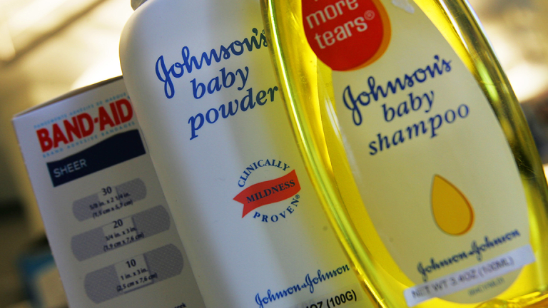 Johnson & Johnson Tumbles After $4.7 Billion Baby Powder-Cancer Link Verdict
