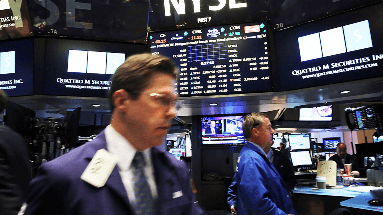 Stocks Broadly Lower as GE's Continued Skid Weighs on Dow