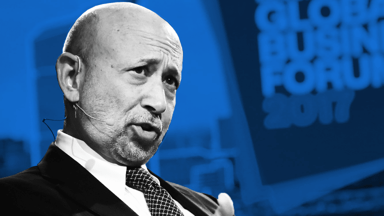 Goldman CEO Blankfein Won't Criticize Trump on Stoking China Trade War Fear