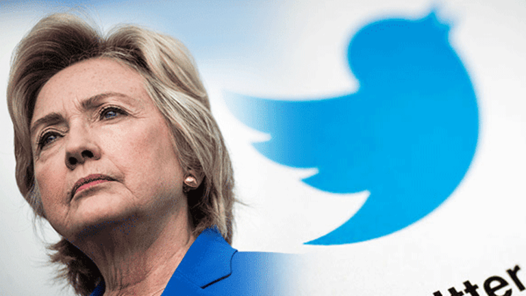 Hillary Clinton Attacks Trump Organization on Improper Business Ties in Tweetstorm