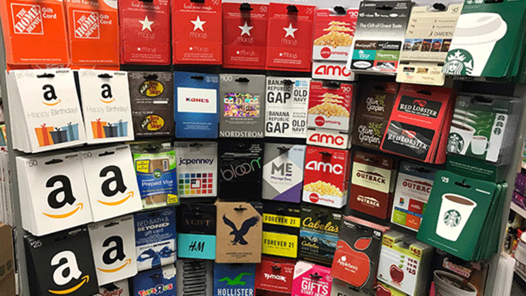 10 Best Gift Cards for your Dollar - TheStreet