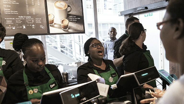 Fear the Starbucks Mosh Pit -- Jim Cramer Weighs in Ahead of Earnings