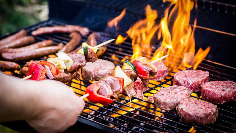 Grill outside sales