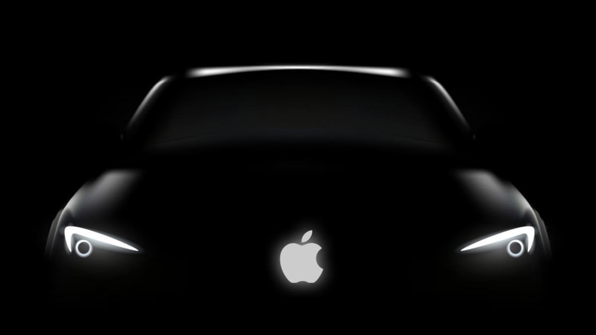Apple ev store car stock