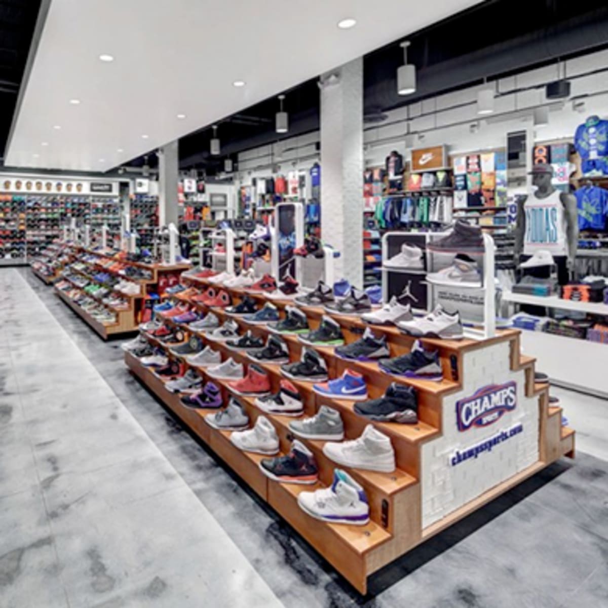 champ sneaker store