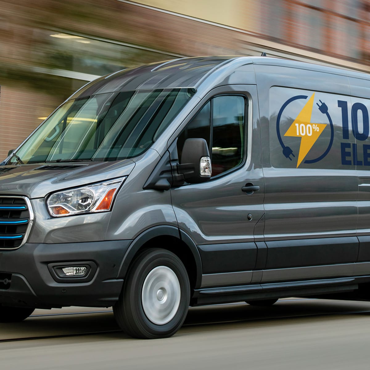 ford electric cargo van