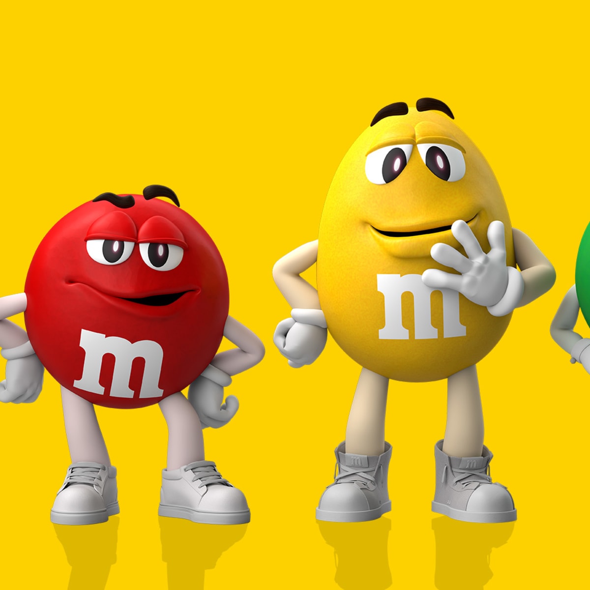 M&Ms' beloved characters are getting a new look