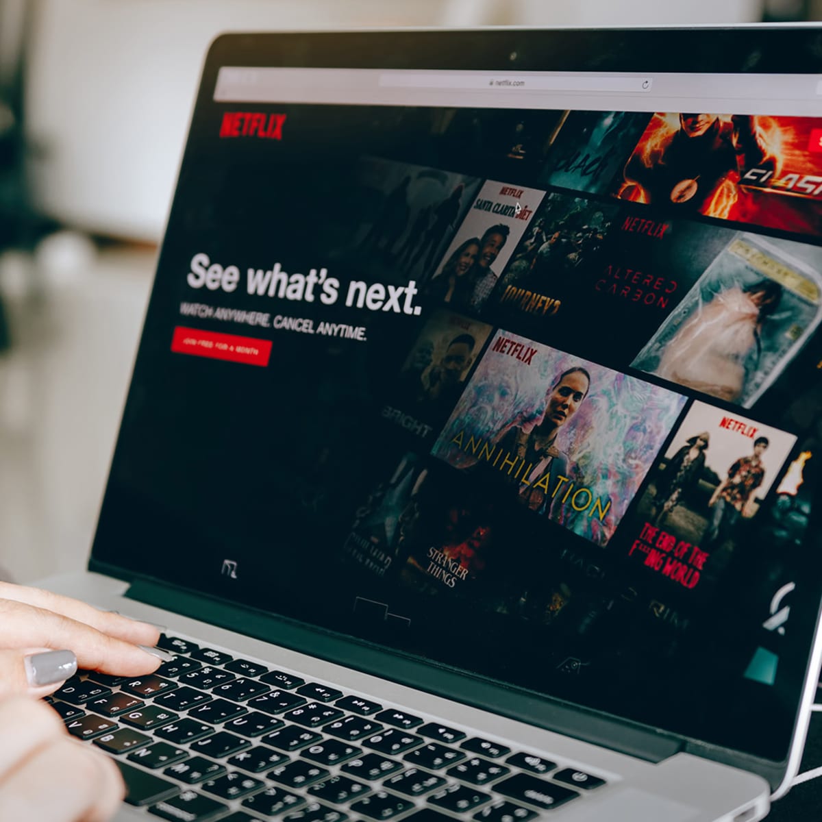 Netflix's Stock Nears A Breaking Point Following Weak Results