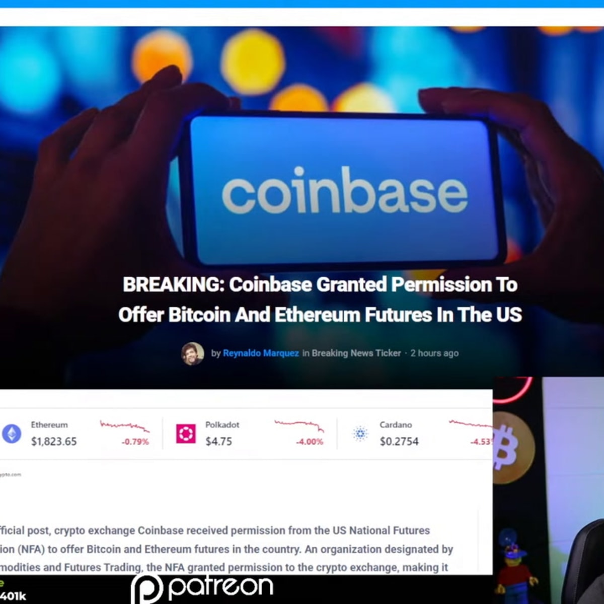 Coinbase approved to offer crypto futures to US investors