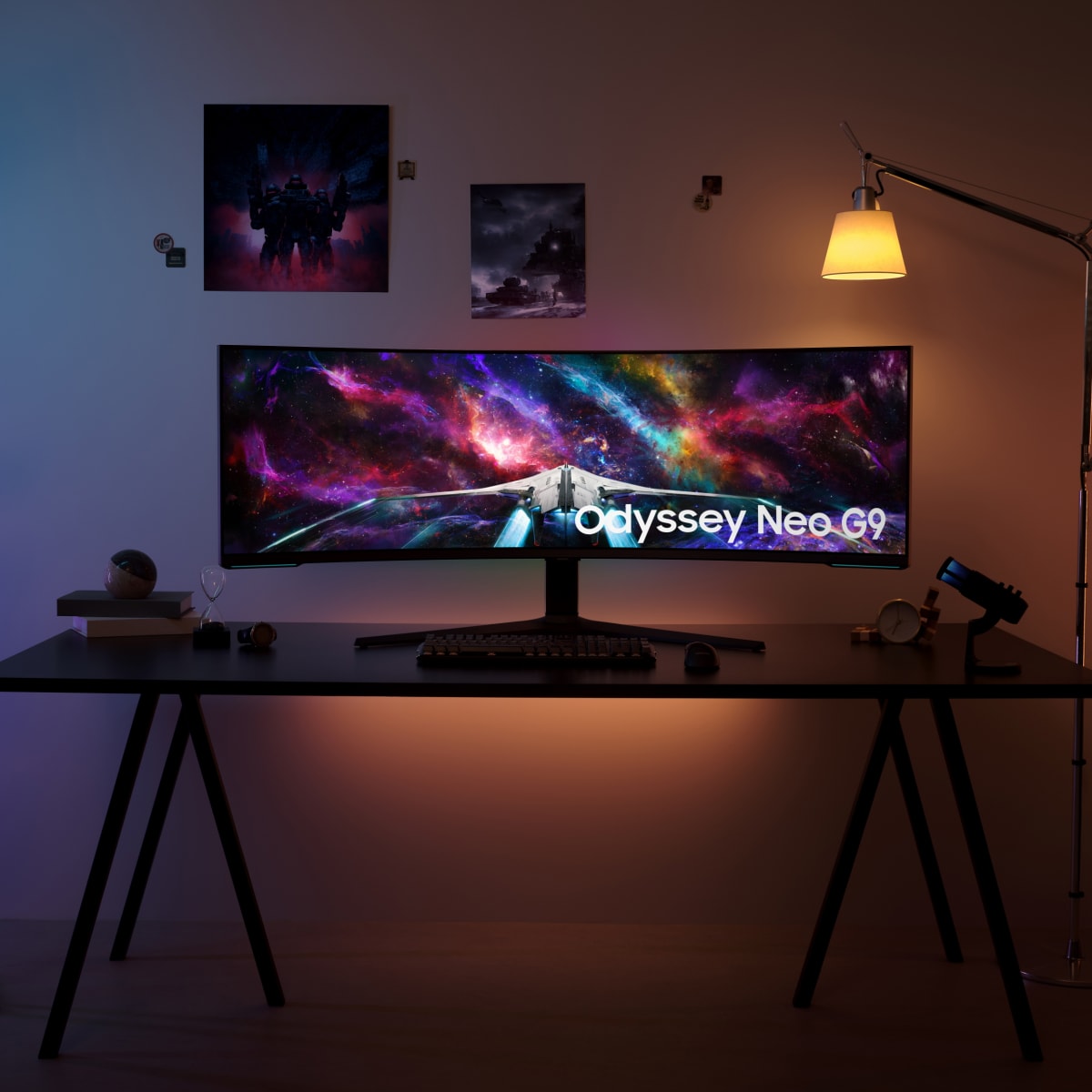 Samsung unveils 57-inch Odyssey Neo G9 curved displays for more