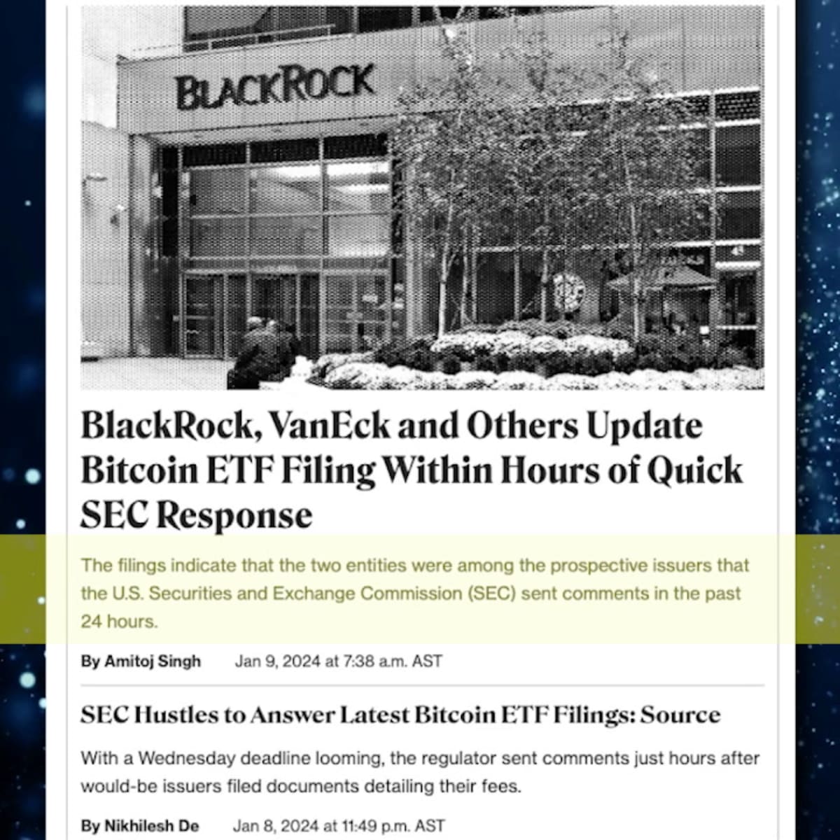 Bitcoin Price ‘Golden Cross’ Now Expected With ETF Approval Imminent