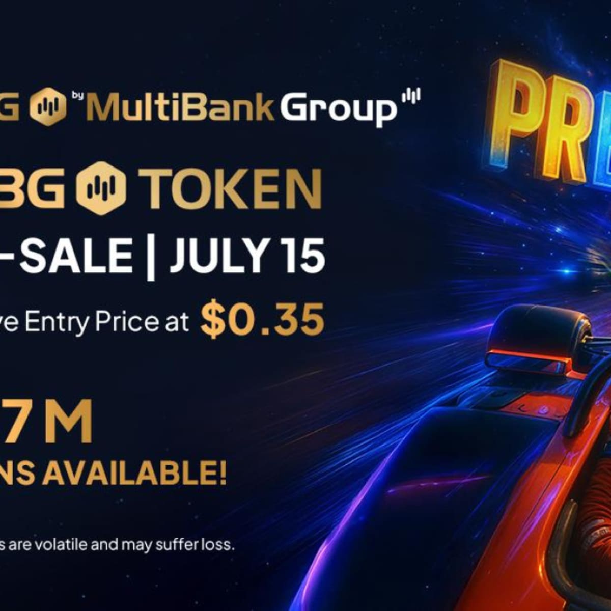 MBG Token Pre-Sale Set for July 15 — Only 7 million Tokens Available at  $0.35 - TheStreet Crypto: Bitcoin and cryptocurrency news, advice, analysis  and more