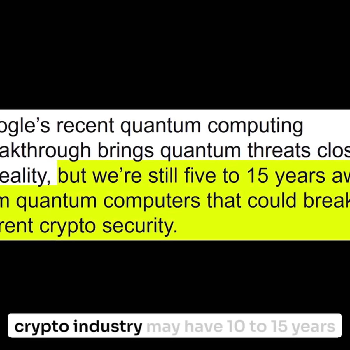 Quantum computing could break Bitcoin in 15 years, warns major security firm