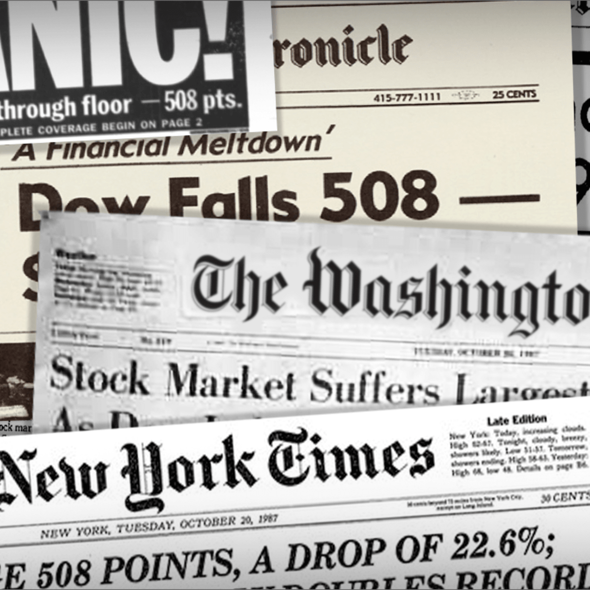 Biggest Stock Market Crashes In History Thestreet