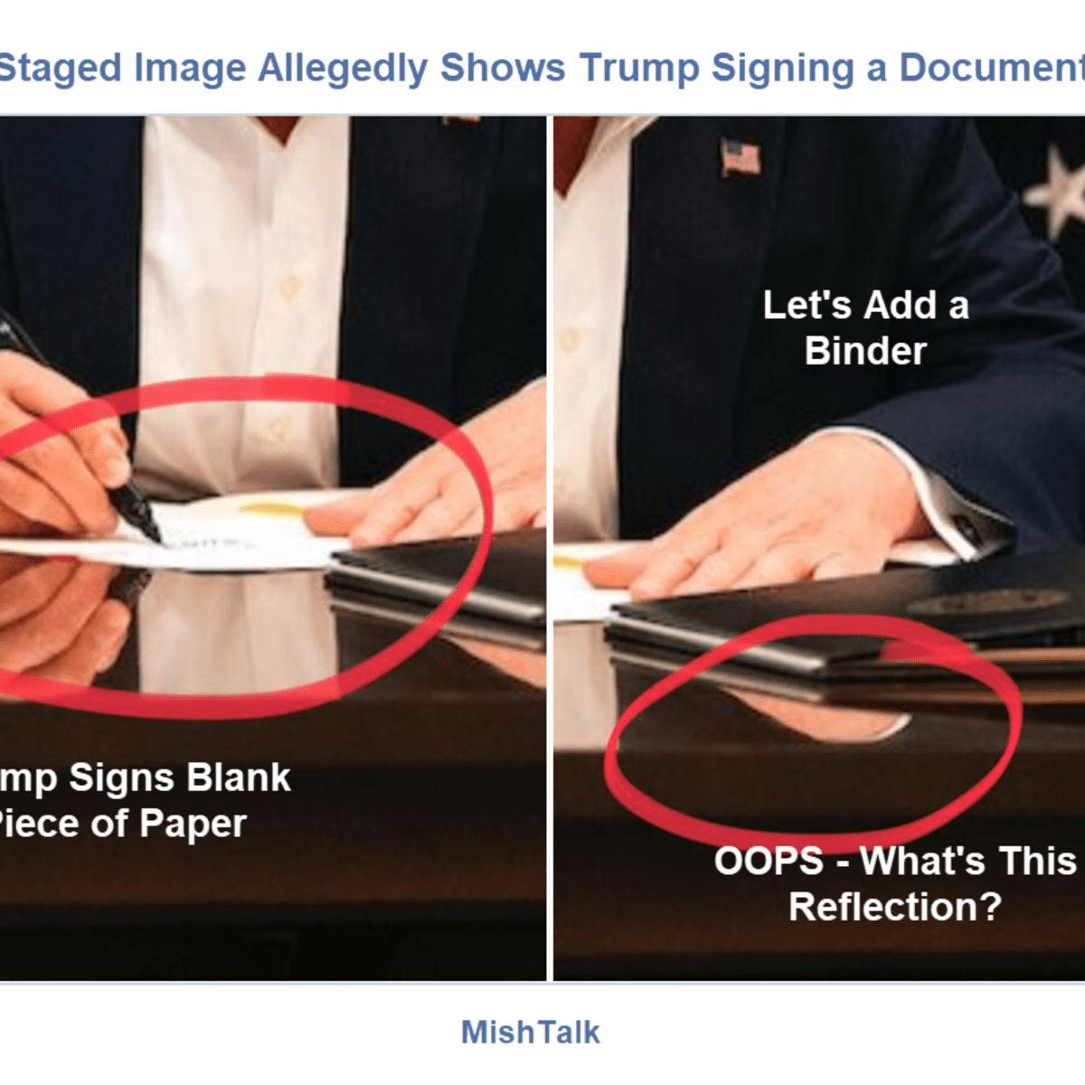 Hells Bells It S All Fake Trump Signs Blank Paper In Hospital