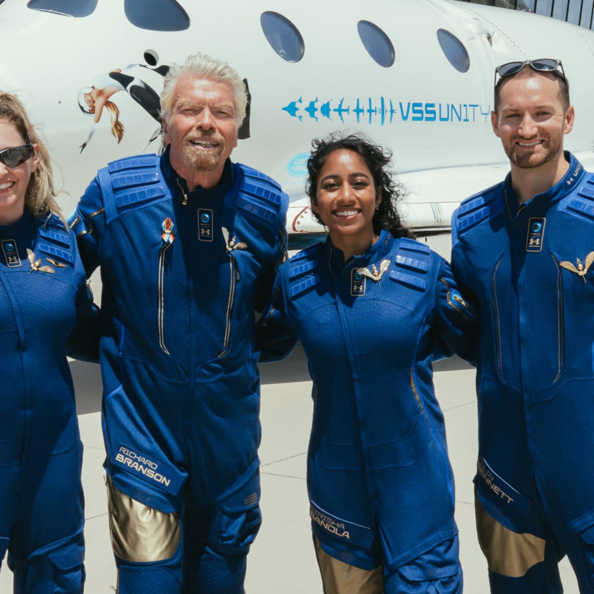 Richard branson space hotsell suit
