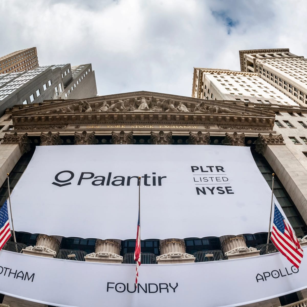 Palantir store market cap