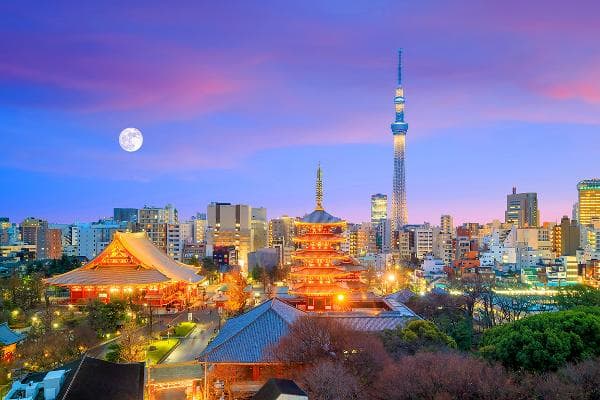 1. Tokyo Skytree, Tokyo2018 Attendance: 6.4 millionThis broadcasting and observation tower is 634 meters, or 2,080 feet, tall.It is the tallest structure in Japan and the second tallest in the world at the time of its completion.Photo: Shutterstock 