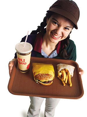 Recession, meet Dollar Menu… Dollar Menu, meet Recession. Consumers are cash strapped… that goes without saying… and fast food restaurants want to increase their market share, since they answer to ruthless shareholders. So, to lure you in, they offer some great steals in the form of a $1 or value menu. Though the actual price of foods on value menus may vary based on location, fast food restaurants across the country have started to expand their budget-friendly offerings. Check out our favorite calorie-loaded fast food bargains. Good for your wallet—probably not so good for your arteries! We calculate which items provide the most calories per penny. Click Next to see them. Photo Credit: Getty Images