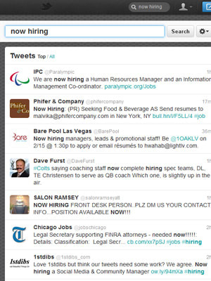 LinkedIn may be considered the primary social network for career news, but Twitter can be just as good if not better –the trick is knowing whom to follow. The vast majority of businesses and staffing agencies now have Twitter accounts, which frequently advertise job postings as soon as they go up. So if you’re looking to work at Google, for example, following @Googlejobs will keep you in the loop about potential openings. There are also plenty of websites that aggregate jobs by industry that now have Twitter accounts, whether it’s @Mediajobsdaily for journalism jobs or @USAJOBS for government positions. Even if you’re not looking to switch jobs, you can still use Twitter to find information about hiring trends, career tools and tips on how to get ahead in your industry. We rounded up nine of our favorite Twitter accounts to follow for job postings and general career advice. If there are any accounts you think we missed, let us know in the comments section! Photo Credit: Twitter.com
