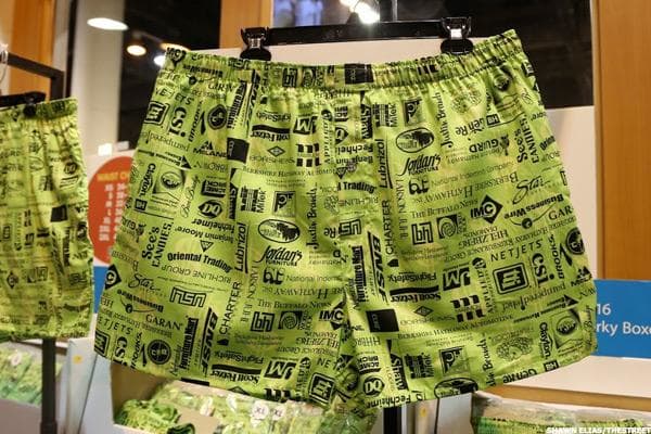 Berkshire bought underwear manufacturer Fruit of the Loom while in bankruptcy 14 years ago for $835 million. For $8, you can celebrate that partnership.