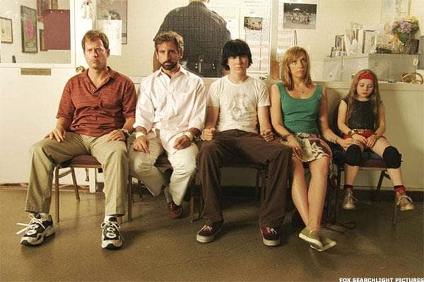 This film was snatched up by Fox Searchlight in a major $10.5 million deal, but few assumed the indie film, which featured recognizable names but no big stars, would break out to the extent that it did. Featuring (like "Napoleon Dynamite") a protagonist whose journey culminates in a surprising dance number, "Little Miss Sunshine" was a smash hit when it expanded in August 2004. The R-rated comedy attracted audiences old and young and stayed in theaters until March of the following year. It was buoyed by four Oscar nominations, two of which it won -- Best Original Screenplay and, in an upset that's still notorious, Best Supporting Actor for Alan Arkin. Eddie Murphy, who was widely expected to win for "Dreamgirls," walked out of the awards show after Arkin won -- he is perhaps the one person in America who does not love "Little Miss Sunshine."