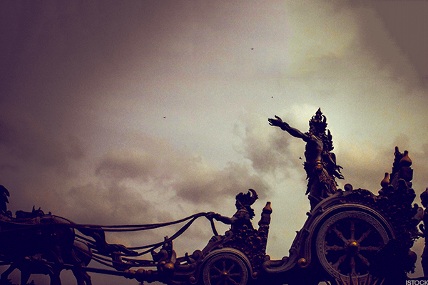 Horse drawn carriages were used to transport people and supplies to archers. The ancient Egyptians, Syrians and Persians, among others, all utilized superior chariot technology to steamroll their opponents.