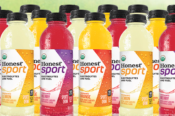 A new line of sports drinks from the Coca-Cola Co.'s Honest Tea is now available in hundreds of stores throughout the country after a pilot program in the Mid-Atlantic region last summer. Flavors include lemon, berry and orange. Honest Sport is available for $1.99 per 16-ounce bottle.The idea for the line came from the company's co-founder Seth Goldman, Honest Tea spokesman James Gleason said."He was out competing in a triathlon, and he was looking for a healthy, natural option to replenish electrolytes and stuff," Gleason said. "There wasn't really any options...[Honest Sport] is a great organic option, especially as people are working out a lot more in the summer and sweating more."Honest Tea is also introducing the Unsweet Peach Ginger Tea.&nbsp;Available nationally, this new concoction of brewed organic black tea and honeybush leaves with peach puree and ginger flavor has zero calories. It is also part of the fair trade program, which means part of the proceeds go toward communities in which the tea is grown, Gleason said. Prices may vary based on location.Honest Kids is also introducing a frozen-juice slushy pilot line. The pouches are organic, have 30 calories each and will be available in a limited number of Sam's Clubs starting next month, Gleason said."It think it's really fun," Gleason said. "You bring them home, put them in the freezer, and you'll have these...frozen juice pouches.&nbsp;It's really inquest to what's on the market."