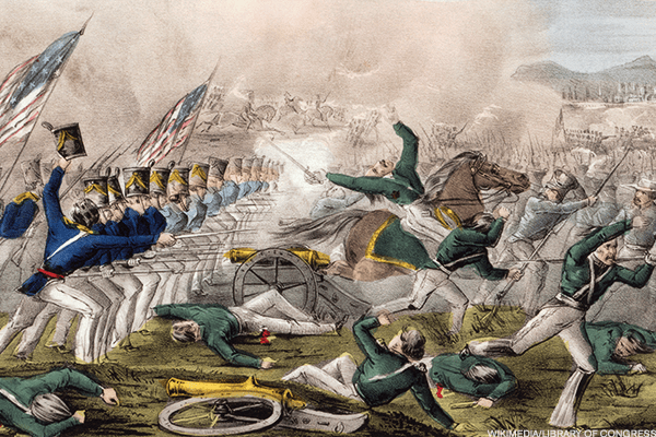 10. Mexican-American War 1846-1848, $2.4 billion (tie)
