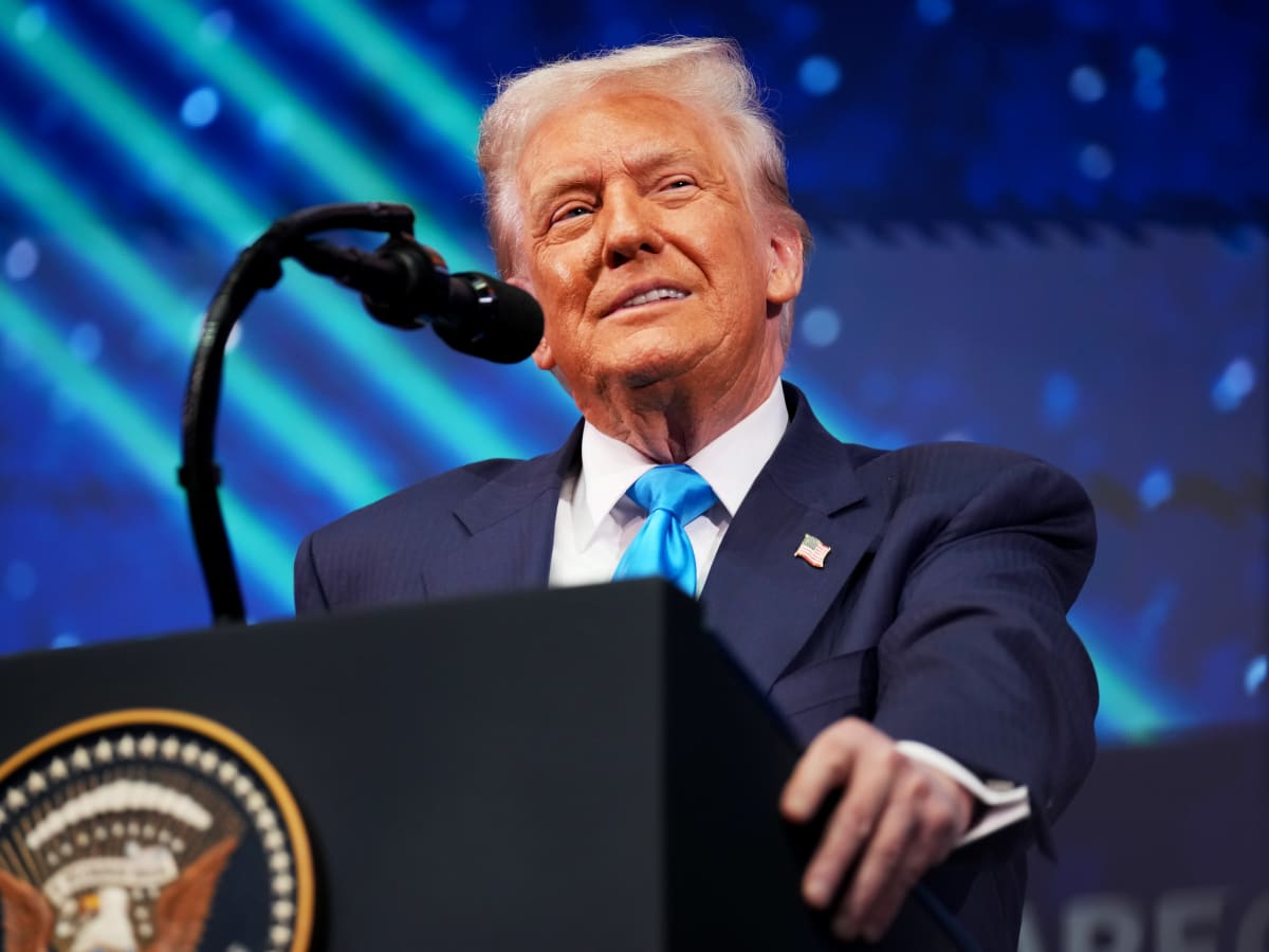 Crypto markets surge after Trump announces $2k tariff dividends to every  American - TheStreet Crypto: Bitcoin and cryptocurrency news, advice,  analysis and more