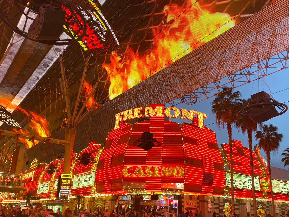 Fremont Street Experience in Downtown Las Vegas