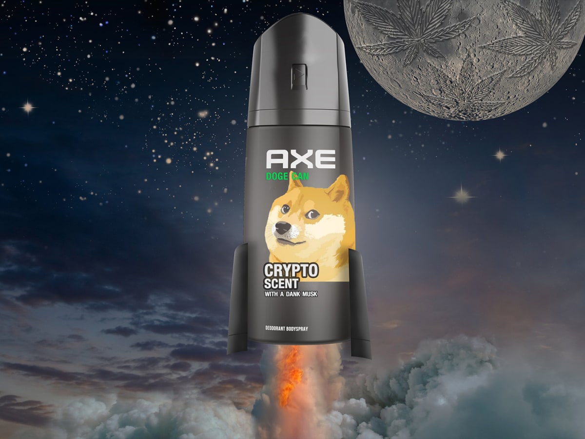 Axe uvádí na trh deodoranty věnované Dogecoinu – Dogecan