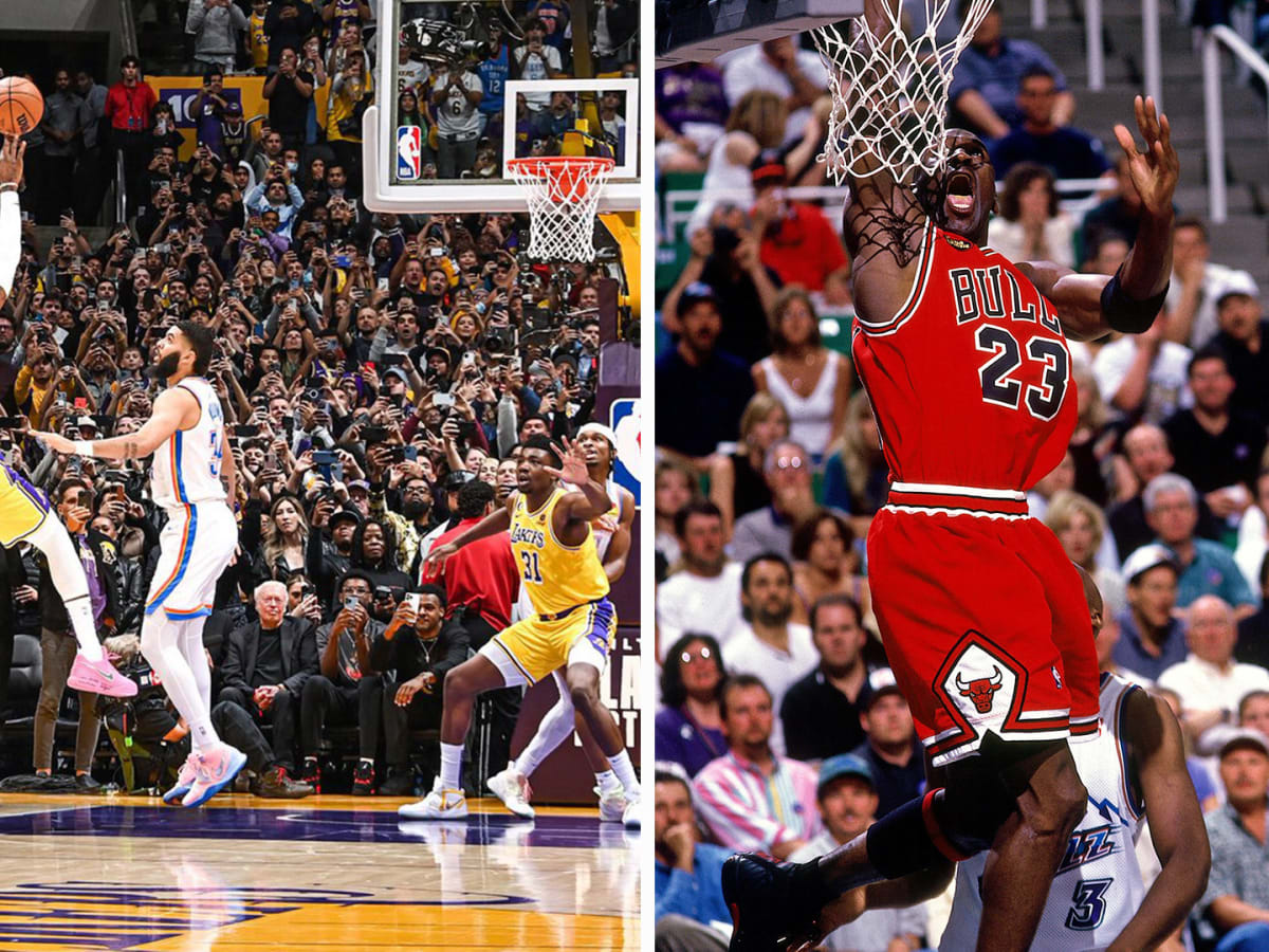 The Picture Of Michael Jordan's Clutch Shot vs. LeBron James