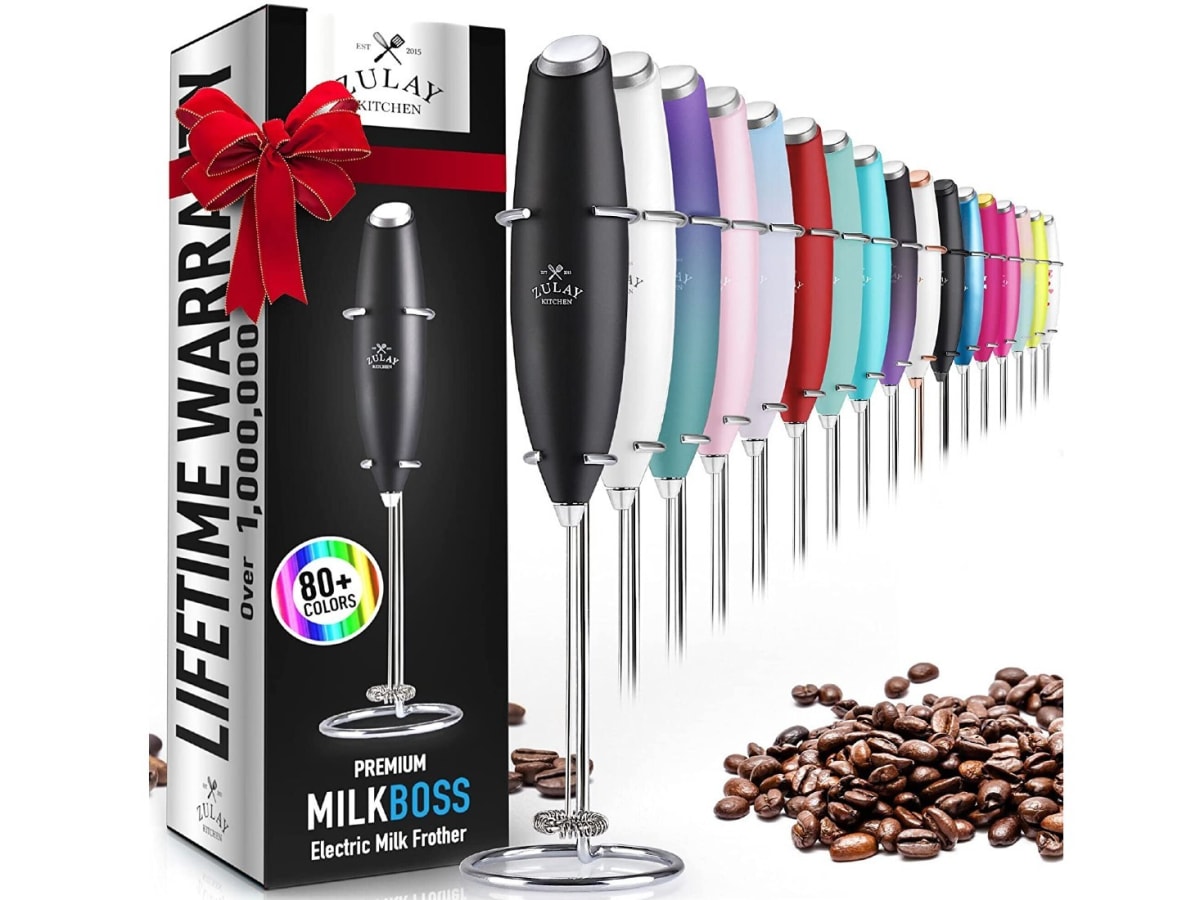 Be your own barista with this $10 milk frother