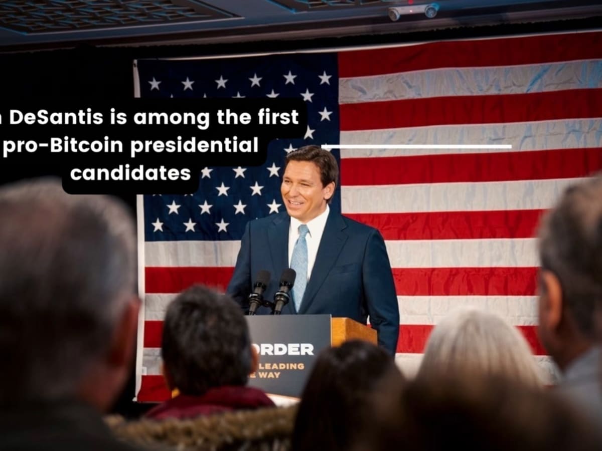 Ron DeSantis Gives Crypto Hope - TheStreet Crypto: Bitcoin and  cryptocurrency news, advice, analysis and more
