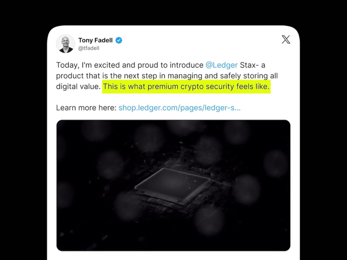 What is a cold wallet? Ledger Stax review