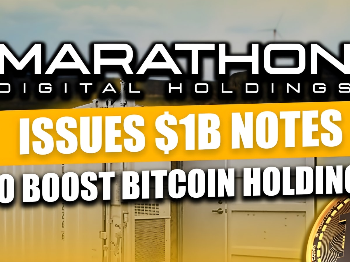 Marathon Digital Shifts Strategy with $1 Billion Convertible Notes Offering  to Expand Bitcoin Holdings - TheStreet Crypto: Bitcoin and cryptocurrency  news, advice, analysis and more
