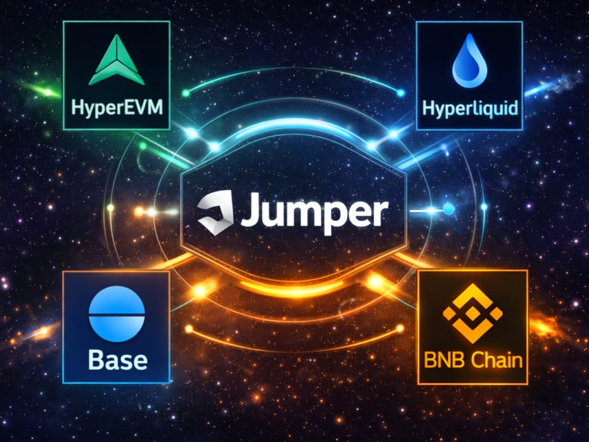 Jumper Exchange Expands Perpetuals Routing Across HyperEVM, Hyperliquid,  Base, and BNB Chain - TheStreet Crypto: Bitcoin and cryptocurrency news,  advice, analysis and more