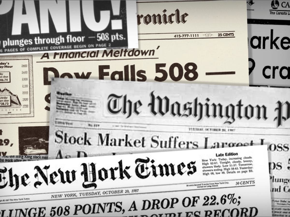 Biggest Stock Crashes in History - TheStreet
