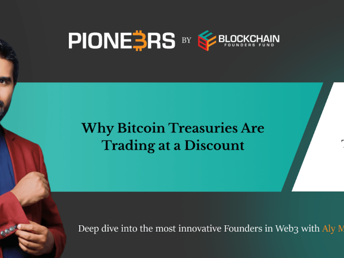 Why Bitcoin Treasuries are trading at a discount - TheStreet Crypto: Bitcoin  and cryptocurrency news, advice, analysis and more