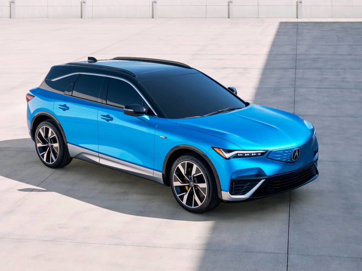 Tesla s new luxury rival unveils its first electric vehicle