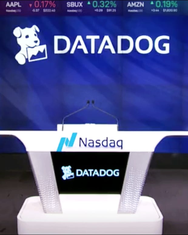Datadog, Cloud-Monitoring-Software Firm, Debuts Above IPO Target Range