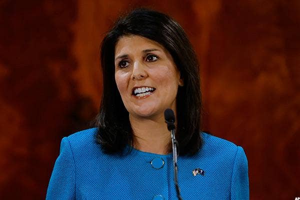 13. Nikki Haley