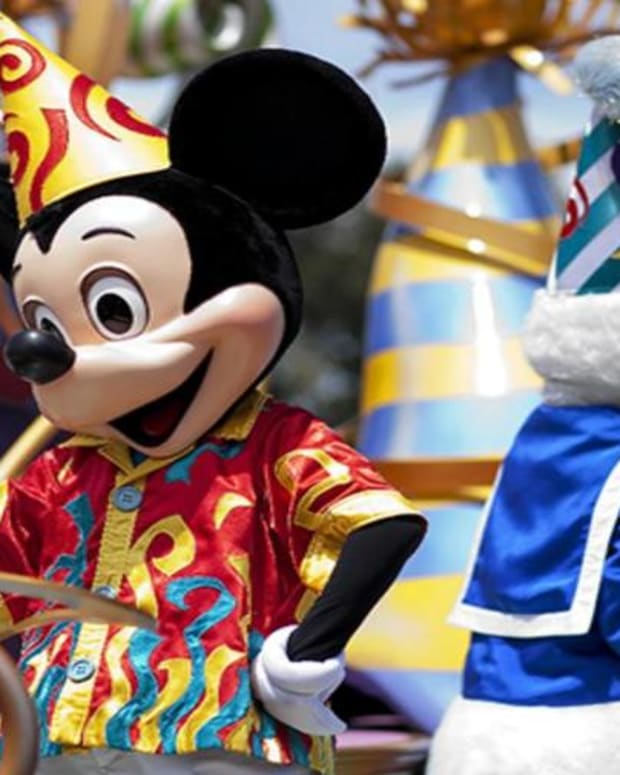 Donald Duck and Mickie Mouse