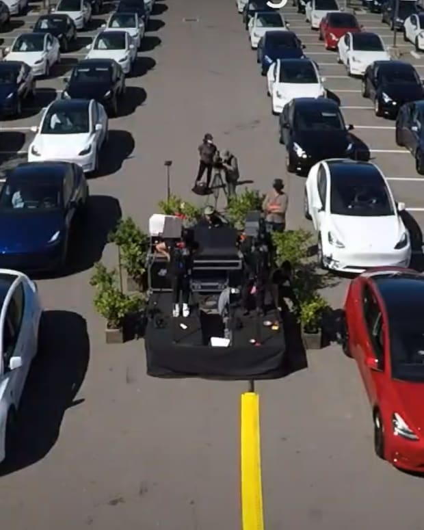 Tesla Parking Lot Lead