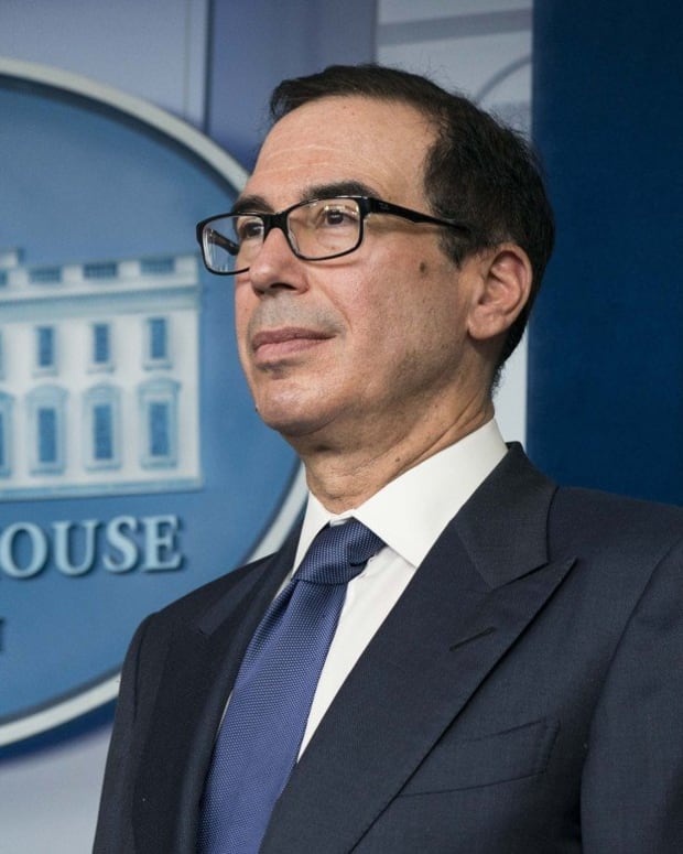 US Treasury Secretary Steven Mnuchin said the 3.28 million jobless claims filed last week did not reflect the impact of the US$2 trillion stimulus package. Photo: UPI via Bloomberg