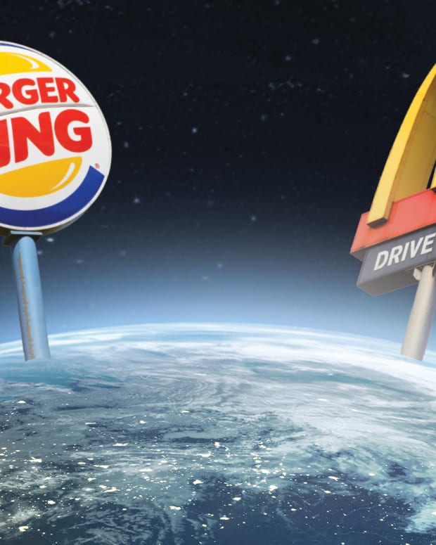 McDonald's Burger King Lead