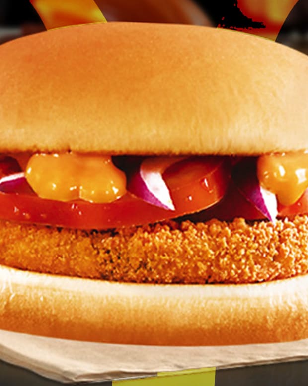 McAloo Tikki Burger McDonald's Lead