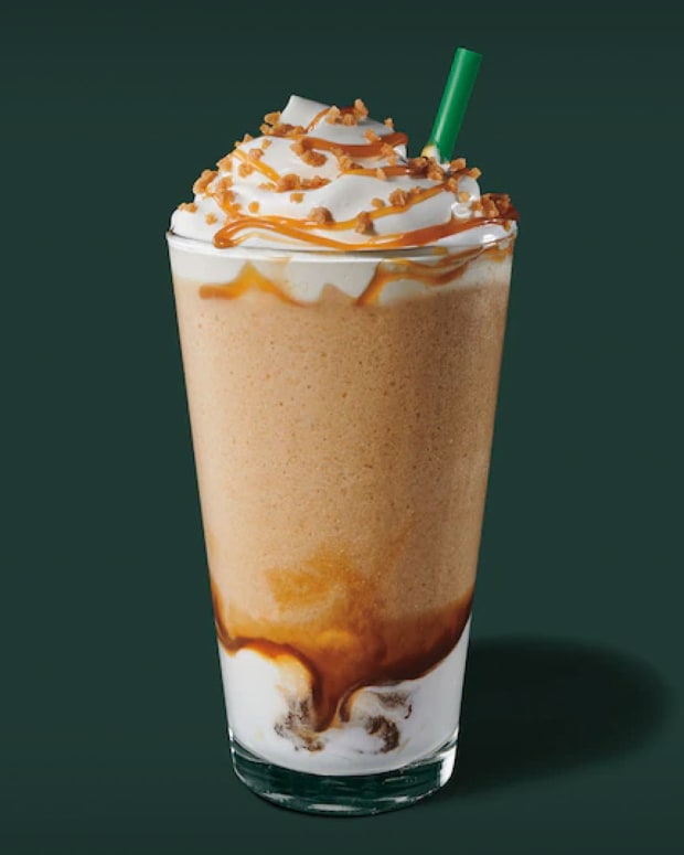 Starbucks Caramel Ribbon Crunch Frappucino Lead JS