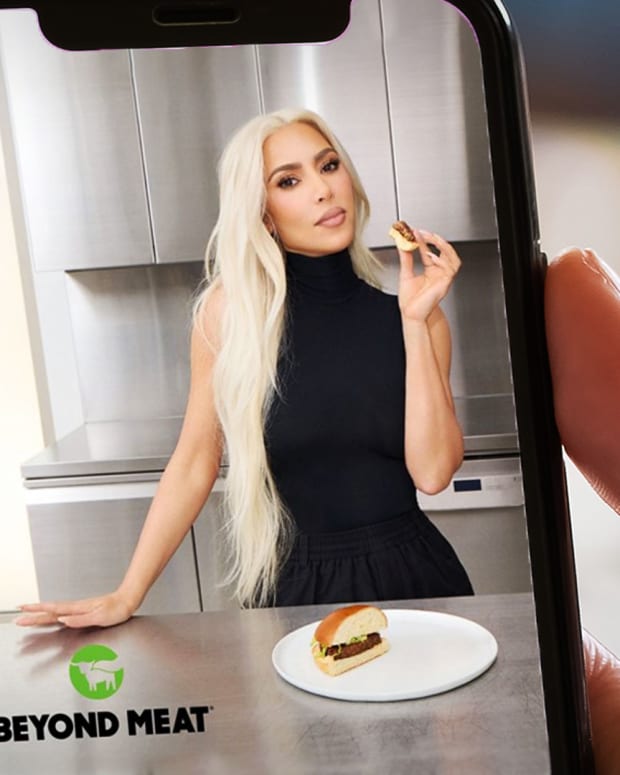 Kim Kardashian Beyond Meat Lead JS